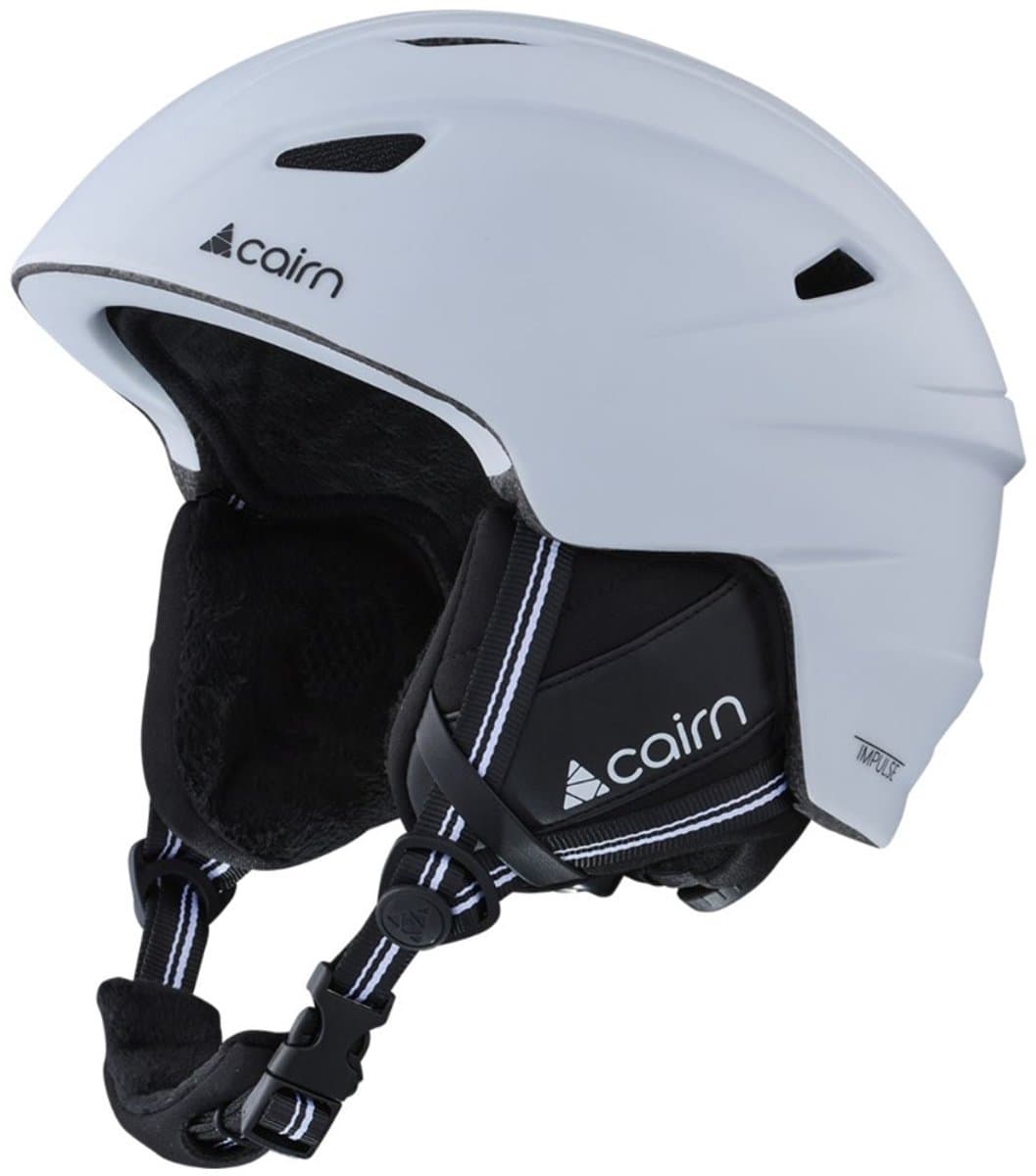 Cairn Skihelm - Impulse - Mat White - Maat 55/56