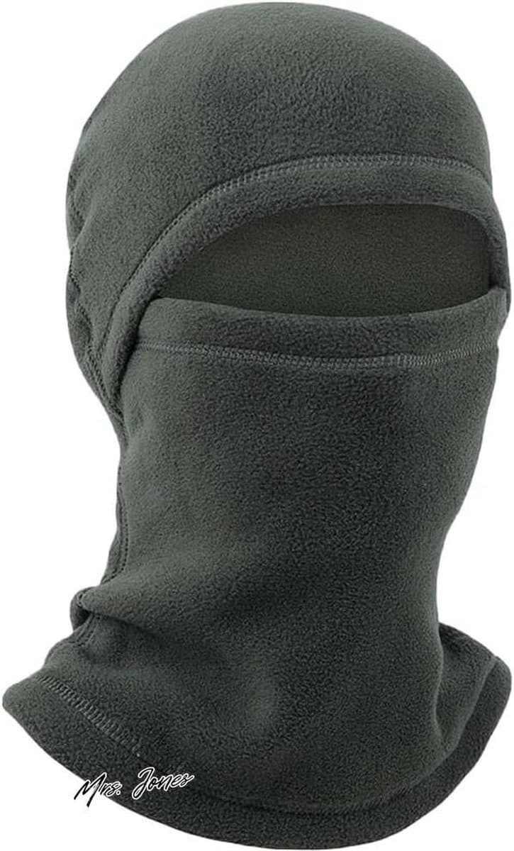 Mrs. Jones Bivakmuts balaclava skimasker stormmasker winter winddicht warm motorfiets fiets skiën dames heren outdoorsport uni-sex warmtecomfort skisport .