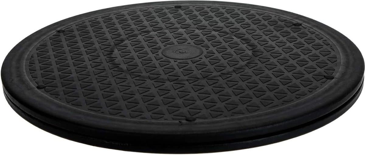 2 stuks roterende draaitafels Lazy Susan ronde draaitafel voor tv-luidsprekers monitor keukenapparatuur planten - 30cm