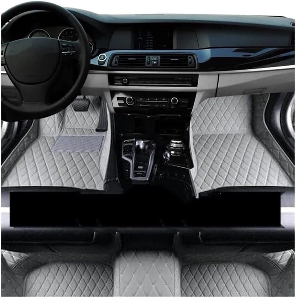 Automatten Set - Vloermatten Auto - Interieur Beschermen - Voertuigspecifieke Pasvorm - 1 Set 4 Delig - Zwart