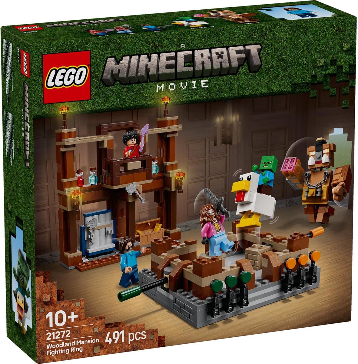 LEGO Minecraft De Arena bij het Boslandhuis - 21272