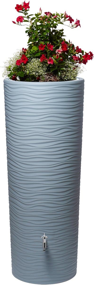 GARANTIA NATURA 2in1 regenwatertank 350 L ocean incl. plantschaal
