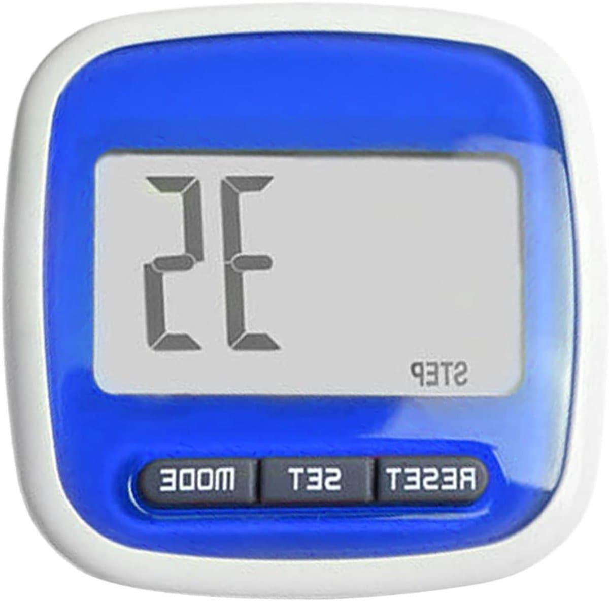 Stappenteller Clip-on - Fitness Tracker - Gezondheid Bijhouden - 3D Tri-Axis Technologie - 30g - Blauw