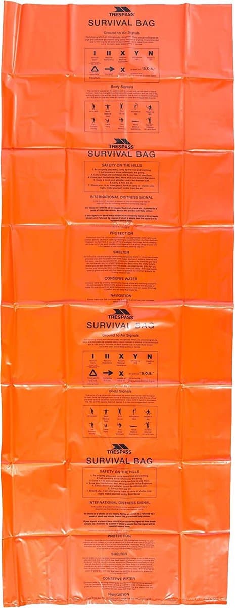 Trespass Radiator - Survival Bivi Bag Oranje