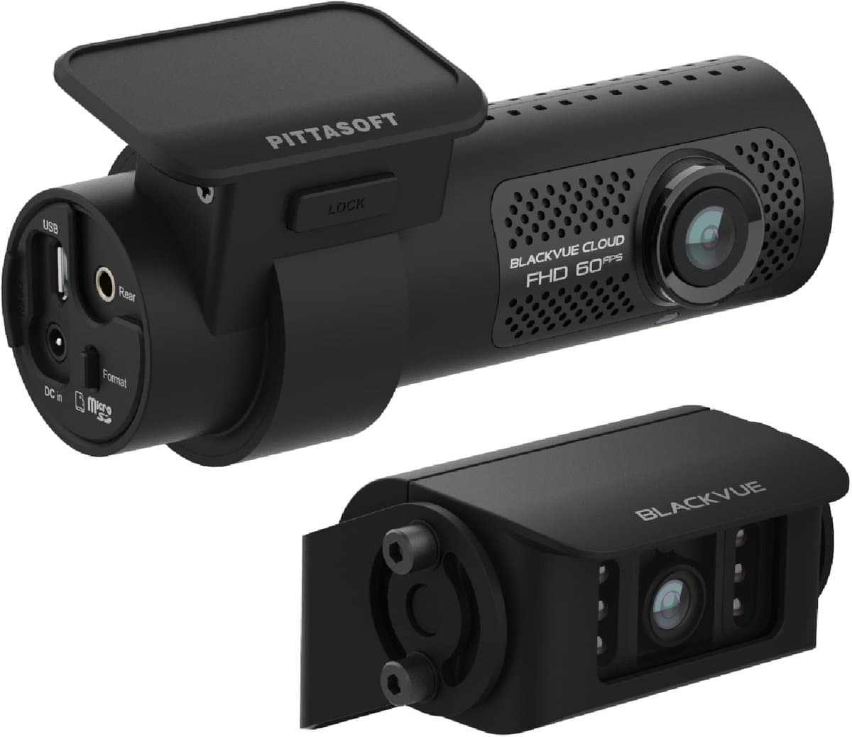 BlackVue DR770X-2CH Truck Full HD Dashcam 64GB Auto Video Recorder Zwart
