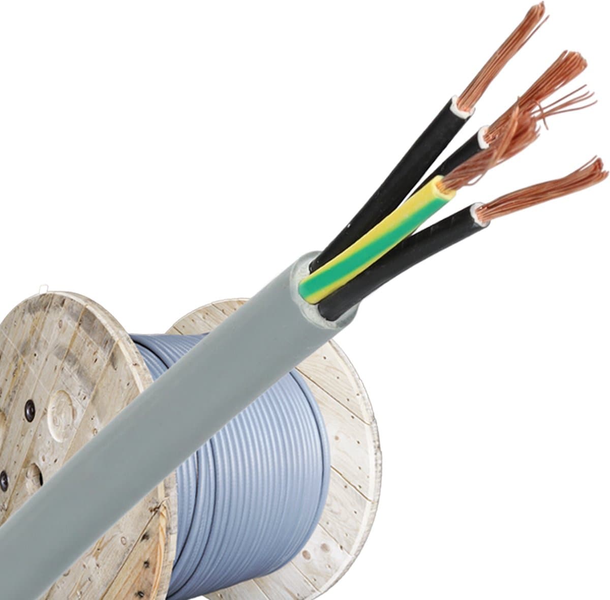 Dynamic stuurstroomkabel YSLY-JZ 4G1mm2 Dca-s2,d0,a3 per haspel 500 meter