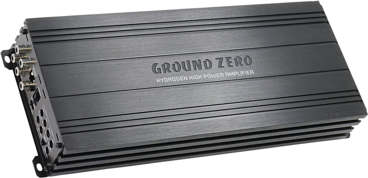 Ground Zero GZHA MINI FIVE - Autoversterker - 500 Watt - Auto Versterker 5 Kanaals - 4 Ohm