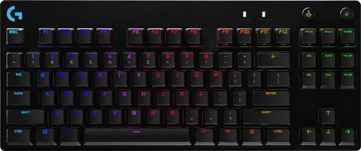 Logitech G PRO GX Blue Mechanisch Gaming Toetsenbord Qwerty