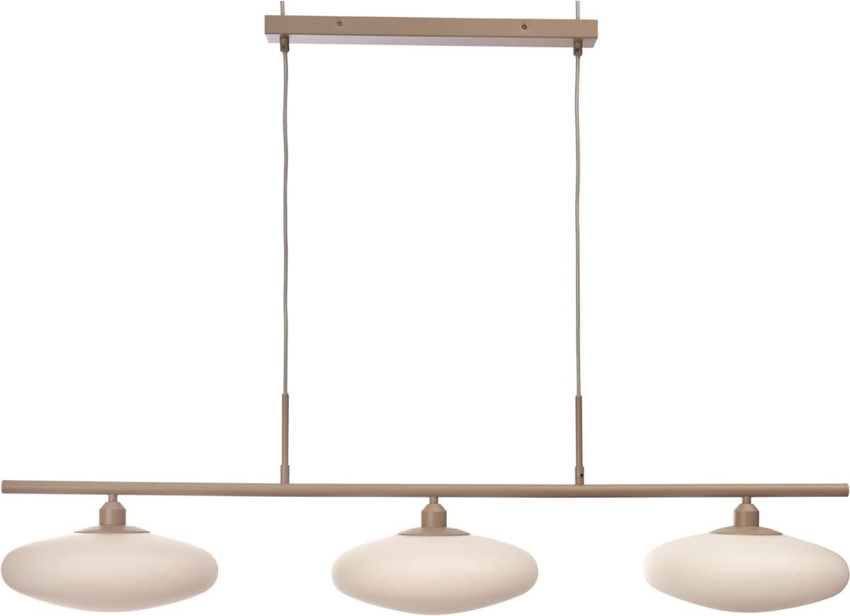 it's about RoMi Hanglamp Sapporo - Wit - 115x29x23cm - Modern - Hanglampen Eetkamer, Slaapkamer, Woonkamer