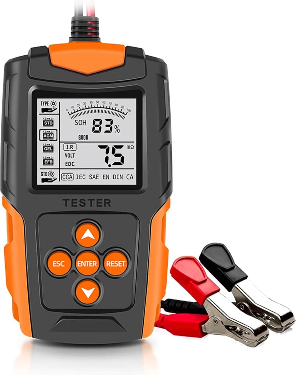 Gratyfied - Accu tester - Accutester - Accu tester 12v voor auto