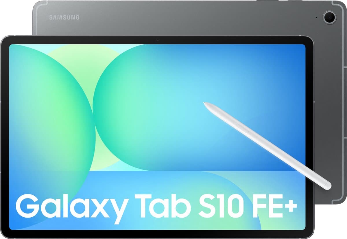 Samsung Galaxy Tab S10 FE Plus 13,1 inch 256GB Wifi + 5G Grijs