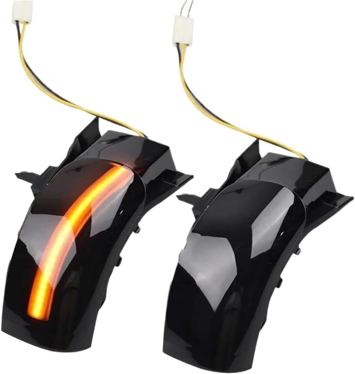 Spiegel Richtingaanwijzer Lampje - Dynamische Blinker Led - Verbeteren Zichtbaarheid - Waterdicht ABS Materiaal - 2 stuks - One Color