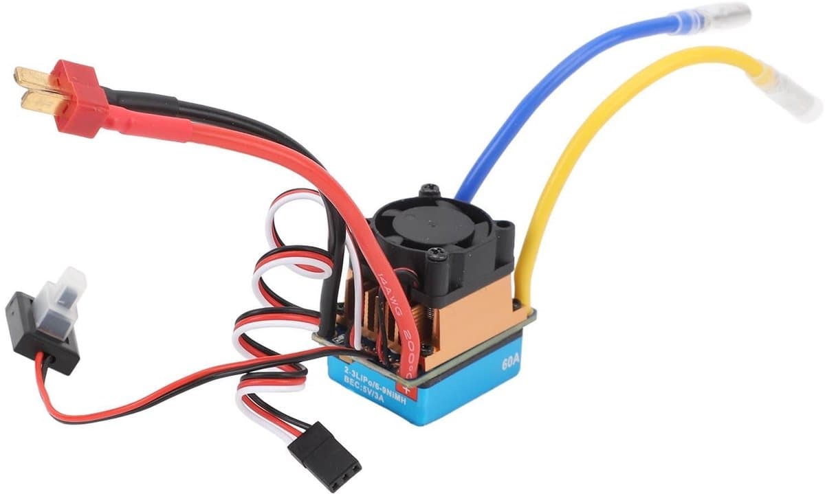 Dailygoods - 480A Borstelde Elektronische Snelheidscontroller met Koelventilator