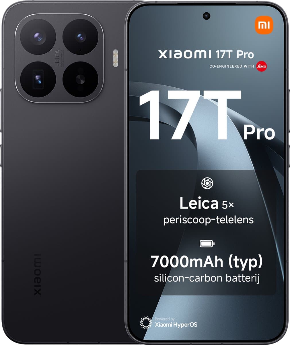 Xiaomi 17T Pro Zwart 12GB RAM 512GB ROM