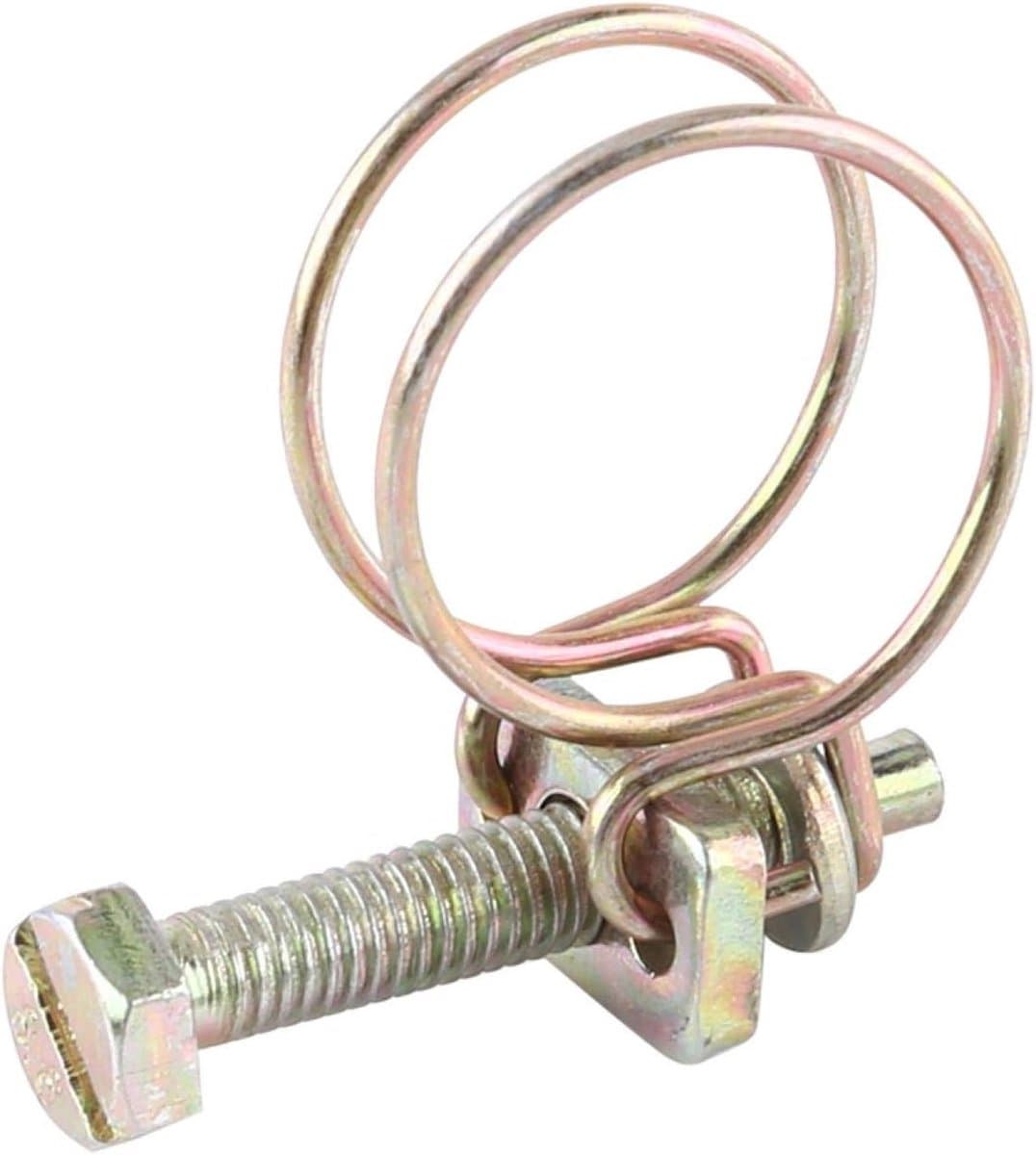 Verstelbare Dubbele Draad Slangklemmen - 10 Stuks voor Water- en Tuinslangen, 16mm (13-16)