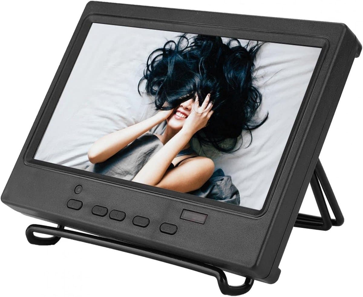Draagbare Monitor - IPS Scherm - Extra Beeldscherm - HD HDMI VGA - 7 Inch