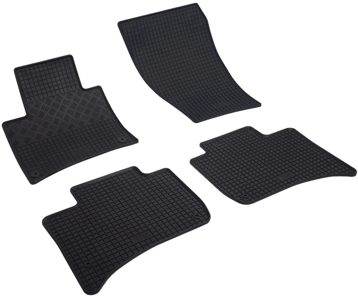 Automatten voor Porsche Cayenne 92A, Volkswagen Touareg 7P (2010-2018) - 4-delig - Rubber