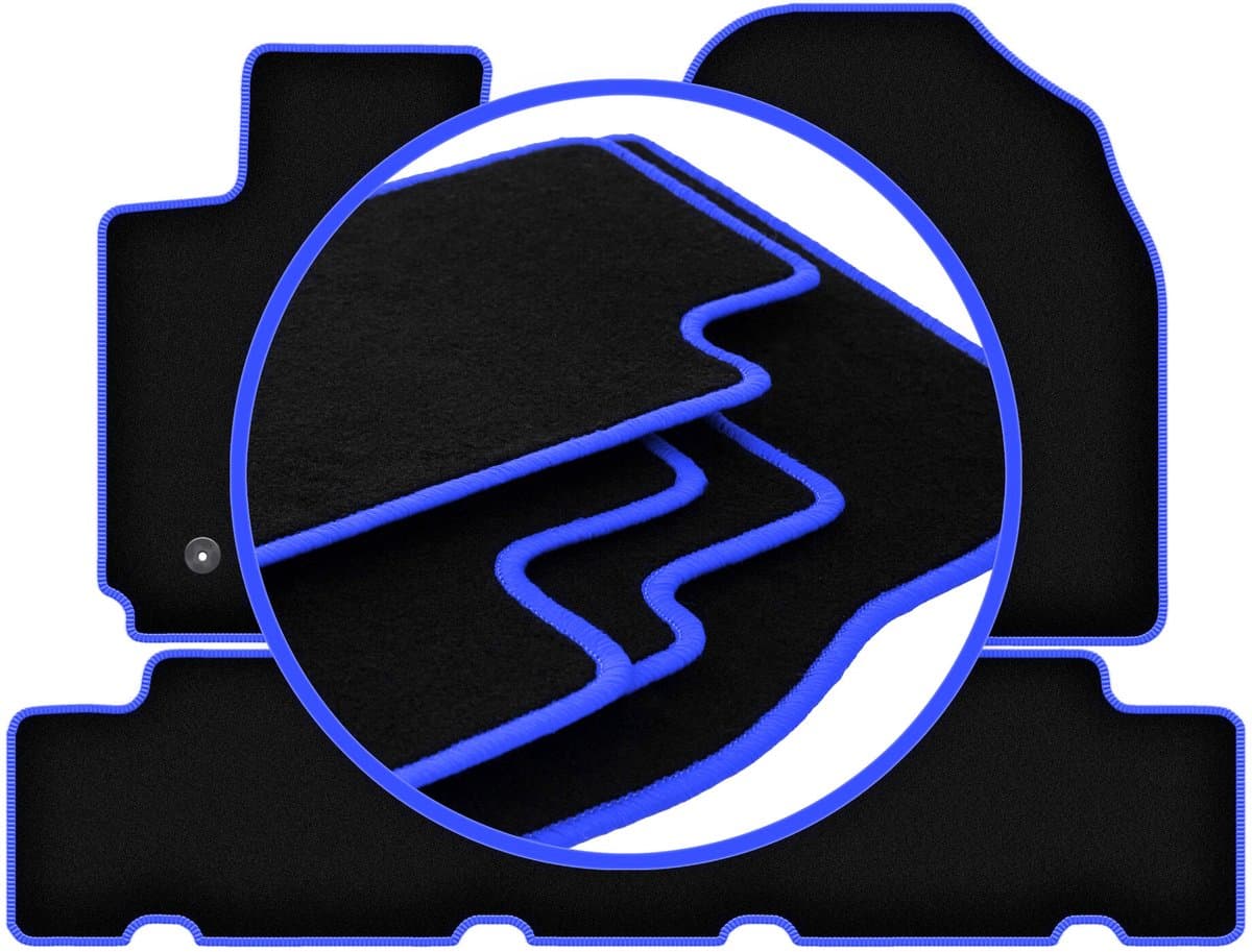 CARLUX-BLUE automatten voor: Toyota RAV4 III SUV (2006-2013)