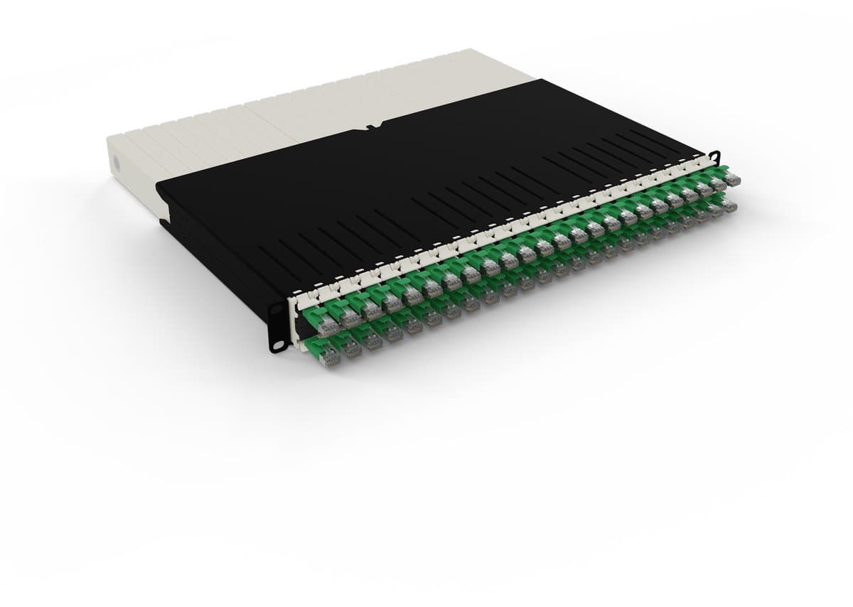 PATCHBOX PONEX8STPGR netwerkkabel Groen 0,8 m Cat6a U/FTP (STP)