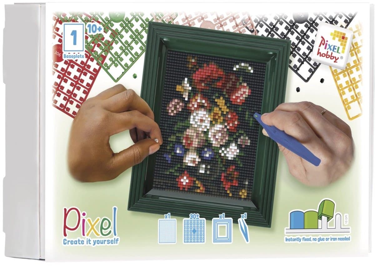 Pixelhobby Geschenkverpakking Bloemen