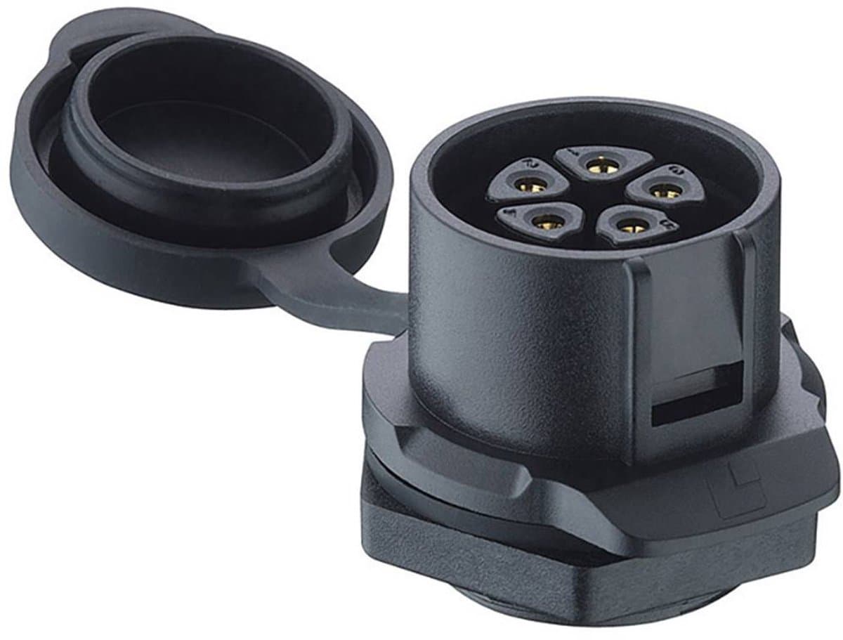 Lumberg 0272 07 Ronde connector Koppeling, inbouw Totaal aantal polen: 7 1 stuk(s)