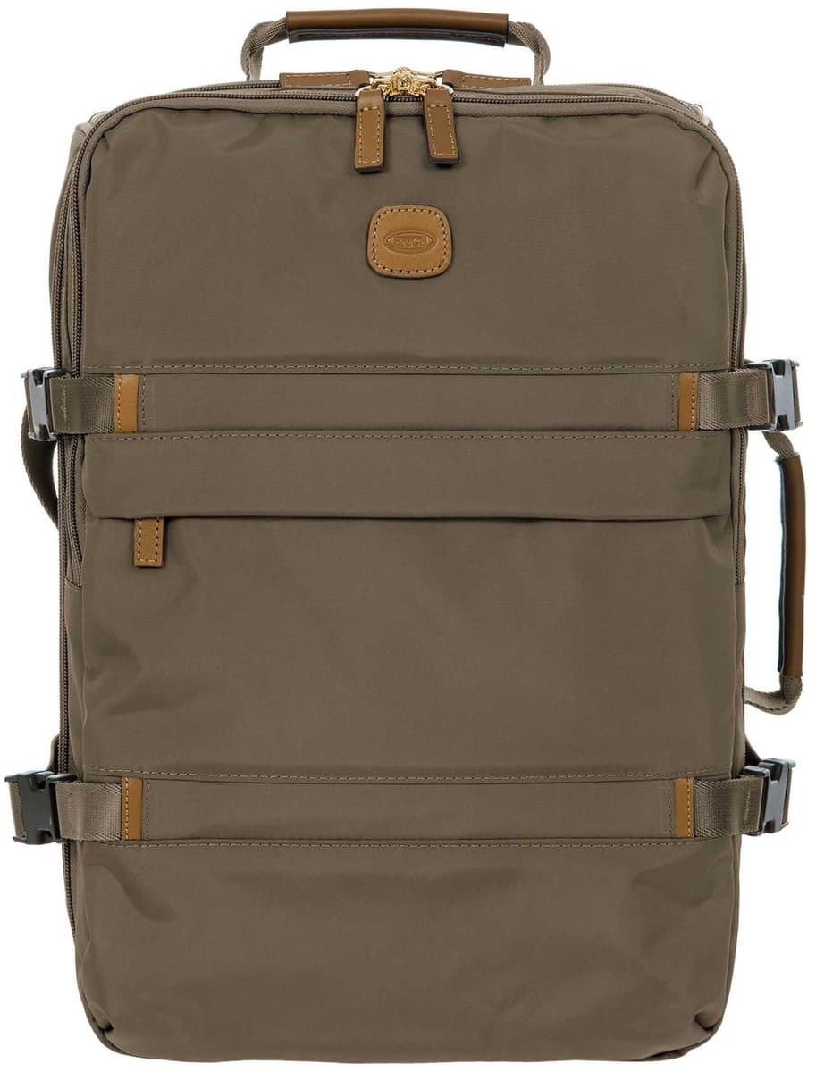 BRIC'S rugzak reistas met laptopvak X-Collection Backpack Nut Taupe