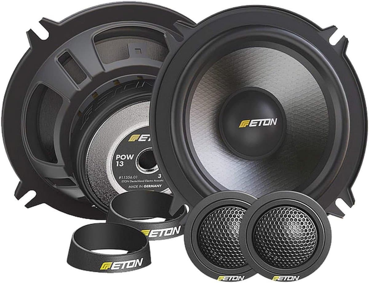 2-weg componenten luidsprekers 130mm - 60 Watt RMS - 3 ohm - hoog rendement