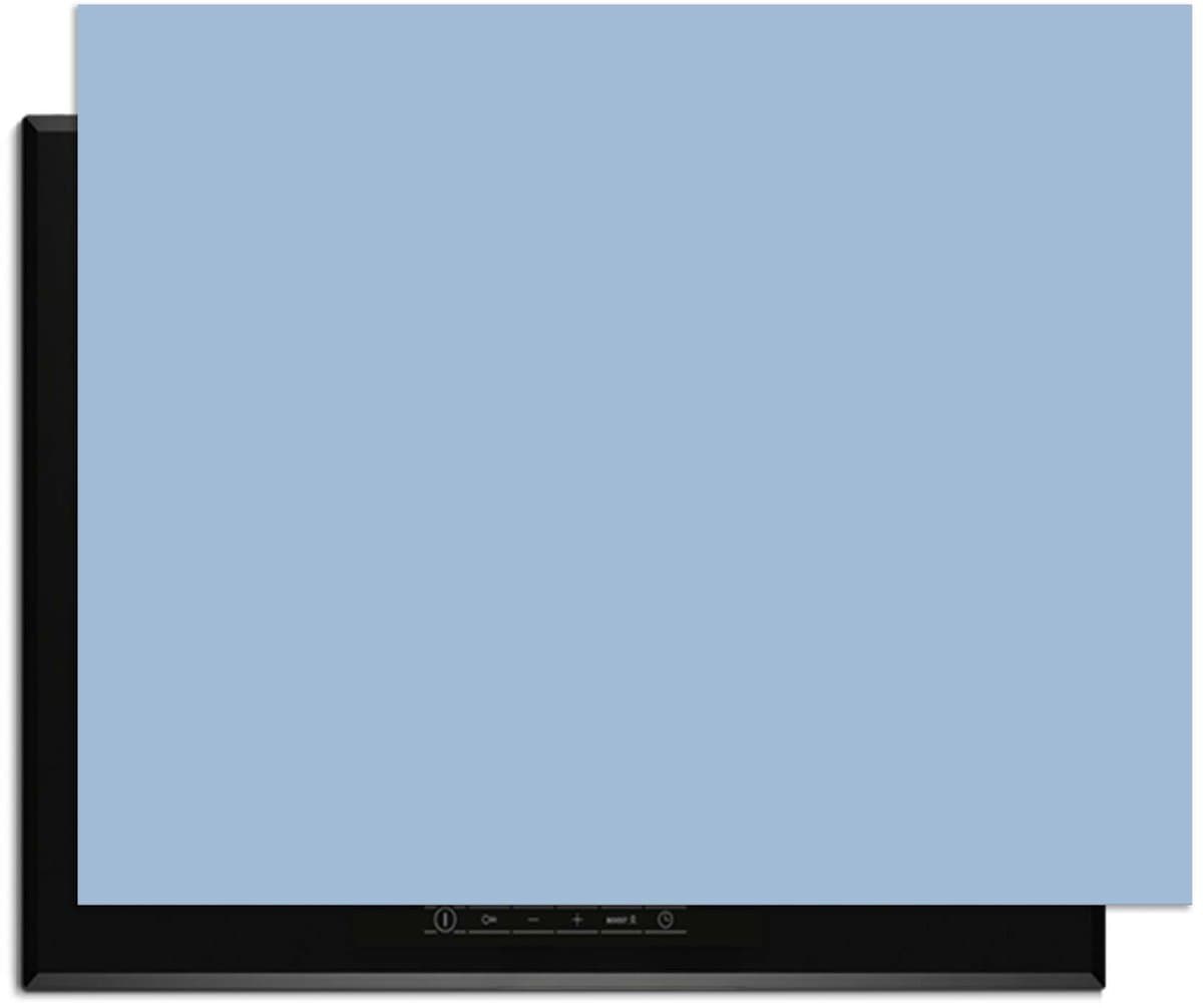 KitchenArt - Clear Sky – Inductie Beschermer - 76x51.5 cm - Kookplaat Beschermer - Luxe Afdekplaat Inductieplaat - Anti-slip & Oprolbaar - Beschermmat Inductiekookplaat