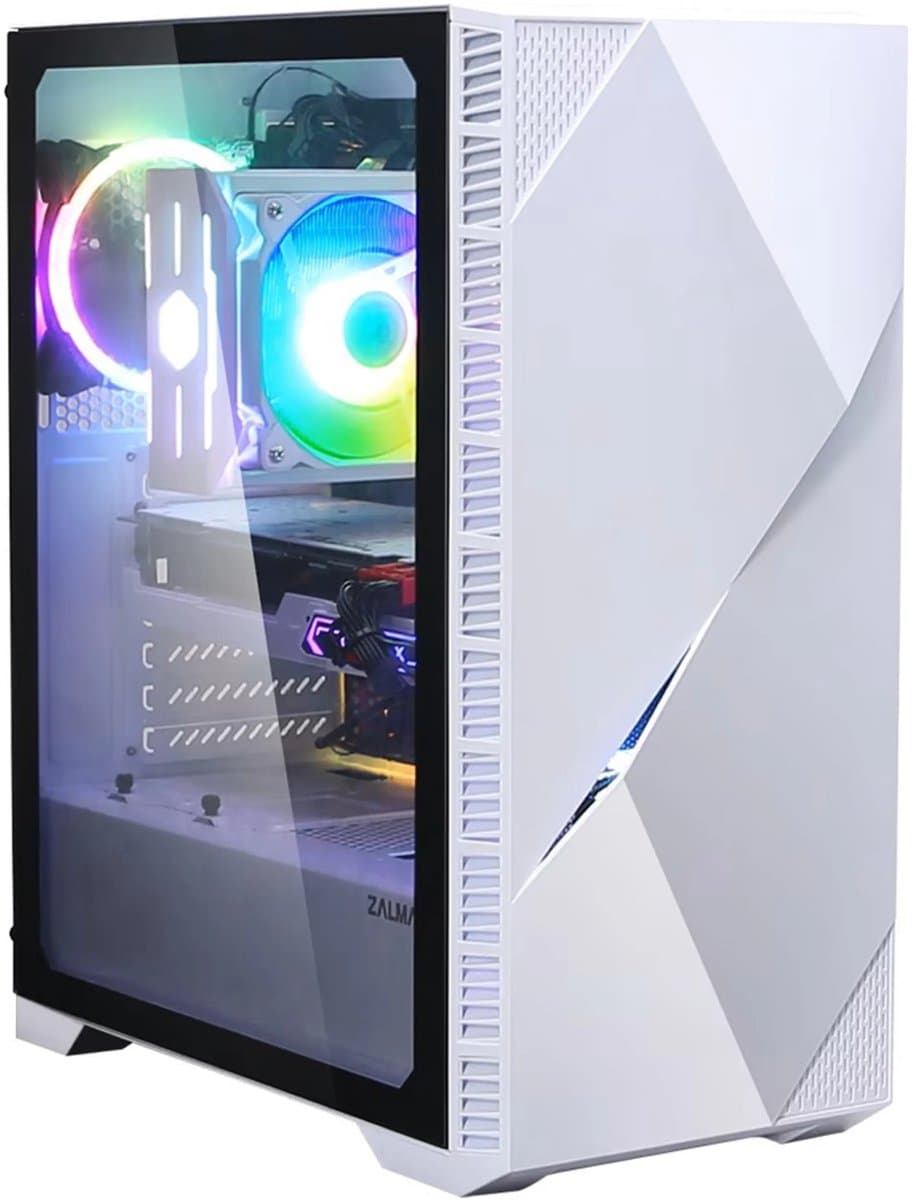 AMD Ryzen 9 5900X Game PC/ Streaming computer - Nvidia GeForce RTX 5050 8GB – 16GB RAM – 500GB M.2 SSD – Win11 Pro - Iceberg