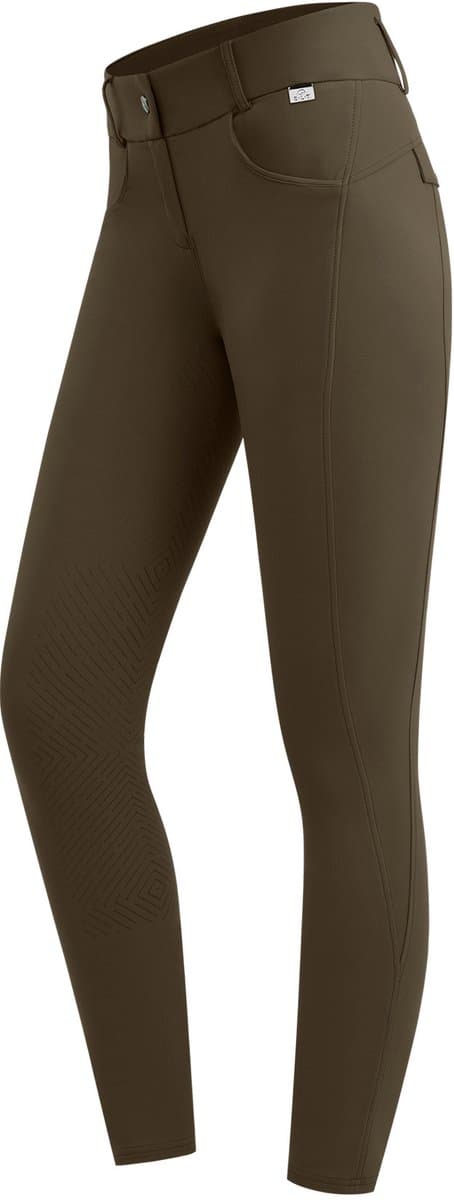 ELT RIJBROEK COMFORT RIDE GLAM FULLGRIP Bruin-groen