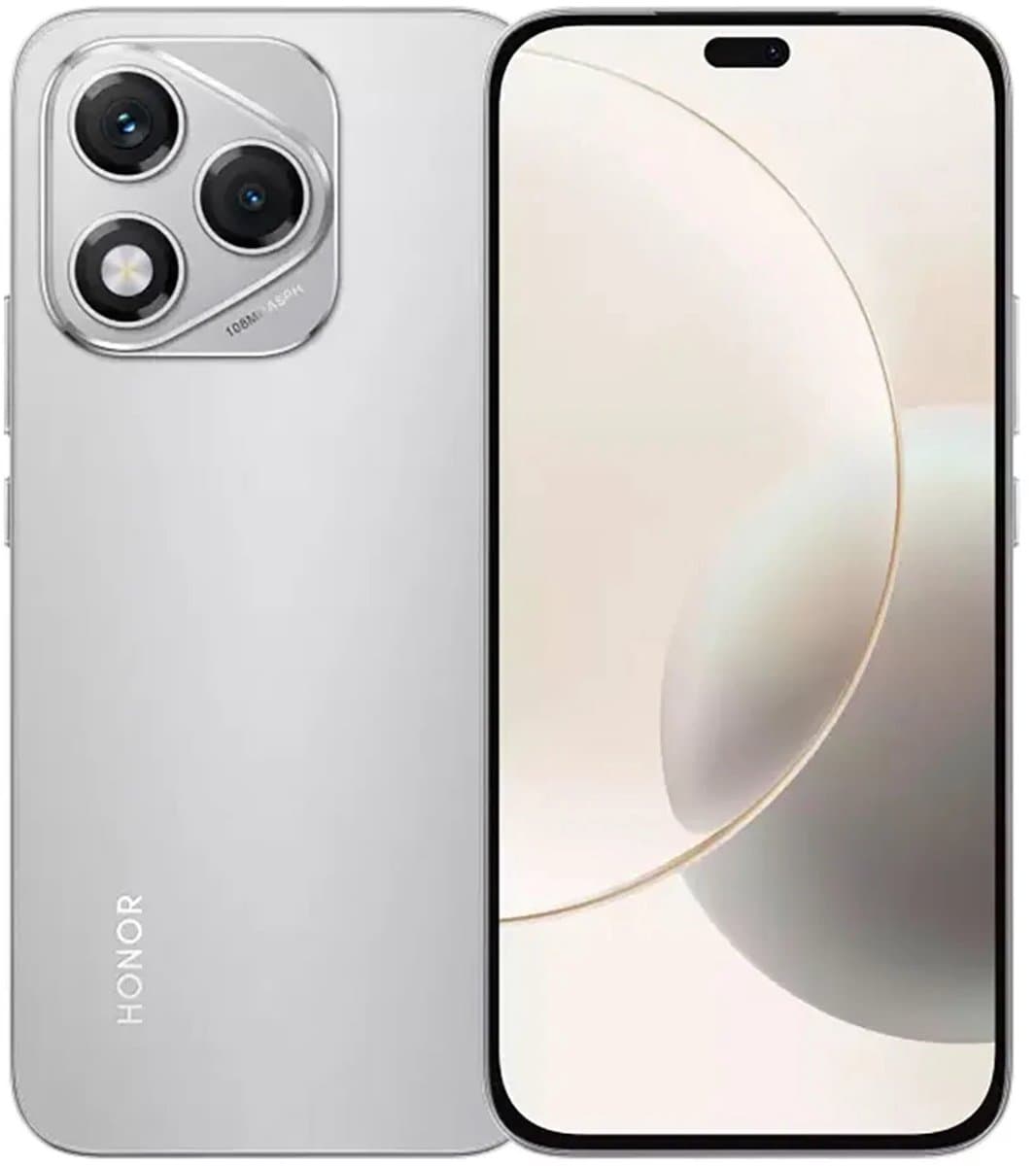 Honor 400 Lite 8GB+256GB - Grijs - 5G, 108MP Camera, AI Cameraknop, IP64