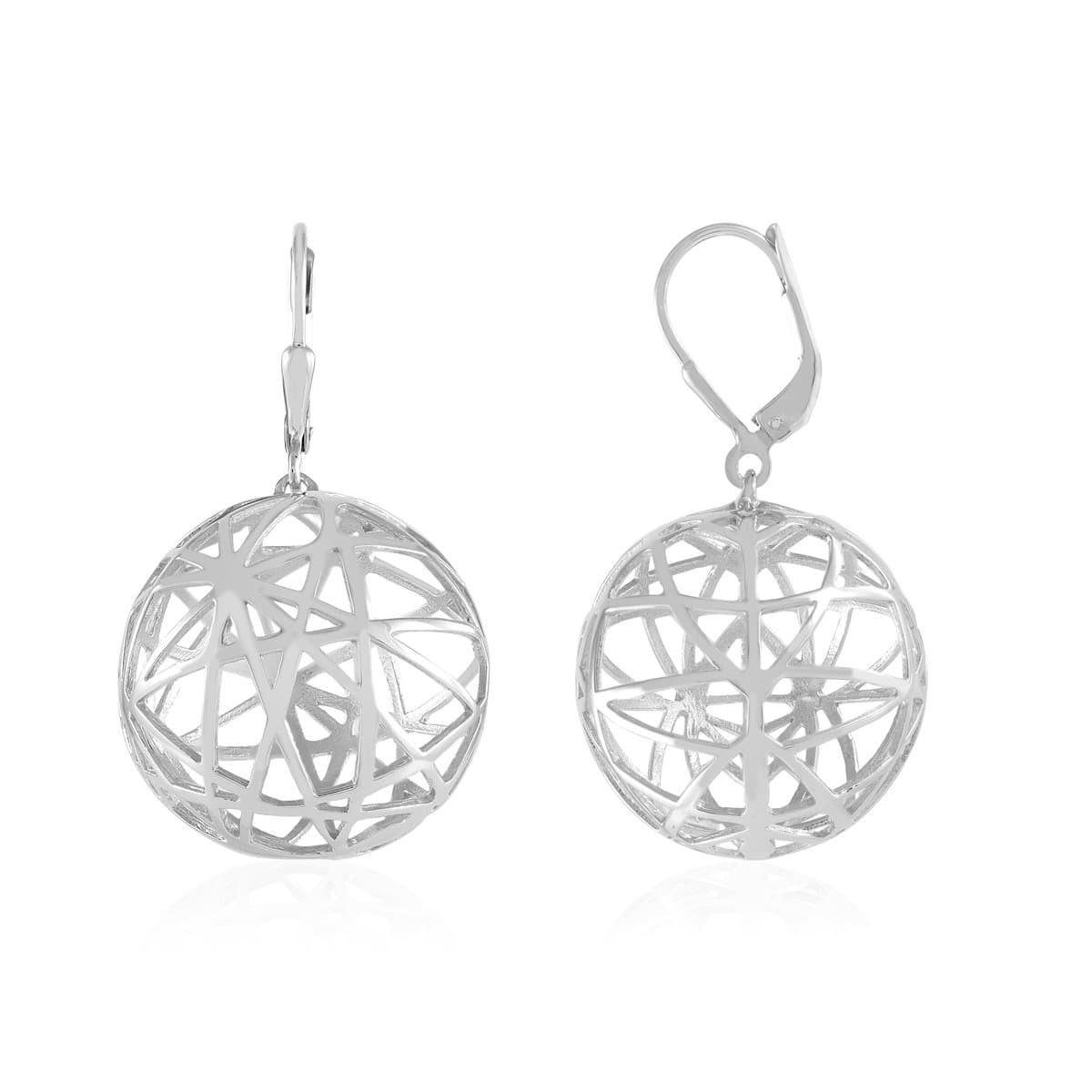 Cavill - Zilveren Oorbellen 925 Sterling Zilver - Geplateerd - Filigrain Ronde Oorbellen - Licht Elegant Dagelijks & Feestelijk - MONOSONO COLLECTION