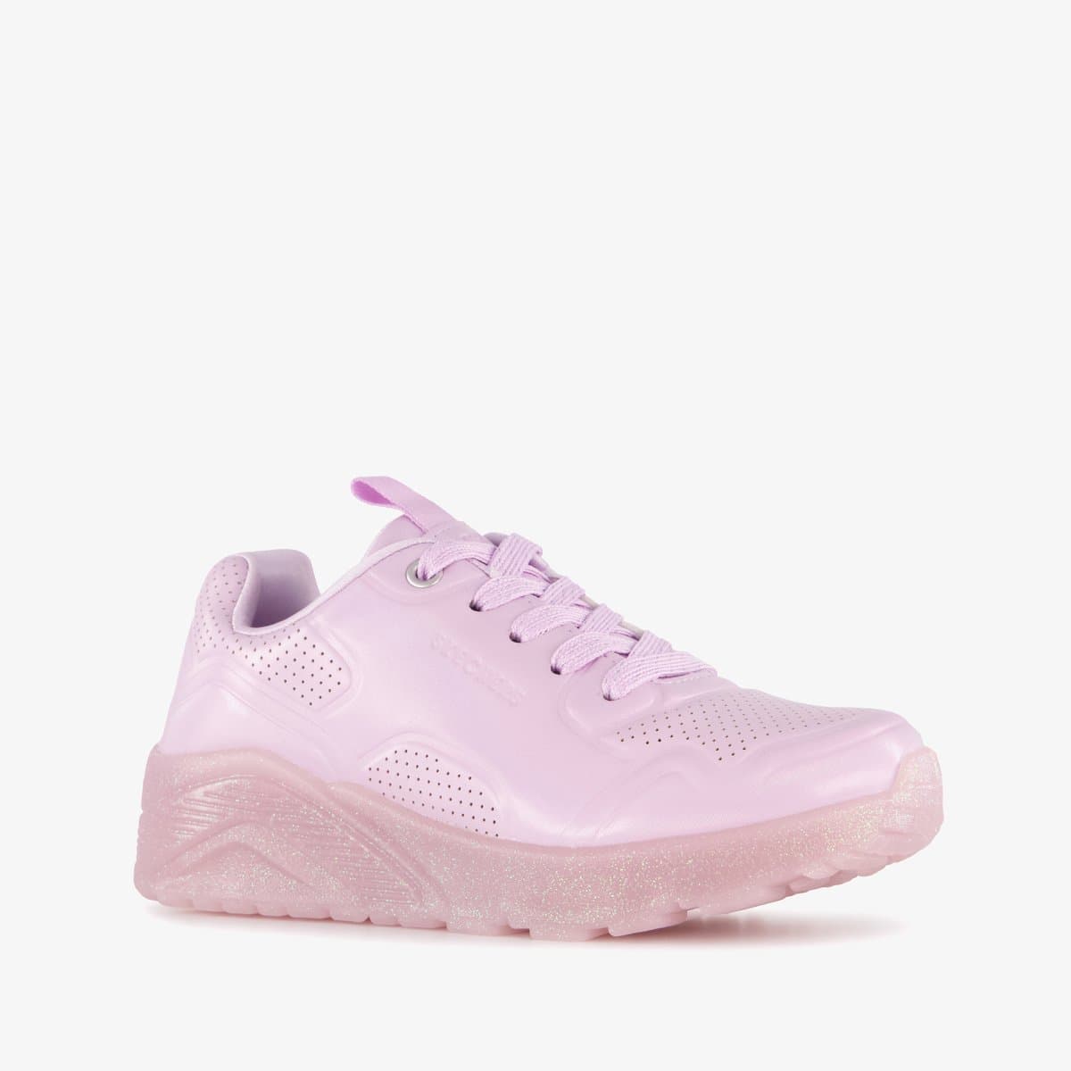 Skechers Uno Ice � Prism Luxe meisjes sneakers - Paars - Extra comfort - Memory Foam