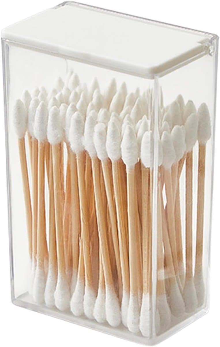 Magnetische Koelkastdoos - Keuken Organizer - Keuken Opbergen - Sterk Magnetisch - 5x7x5 cm - Wit