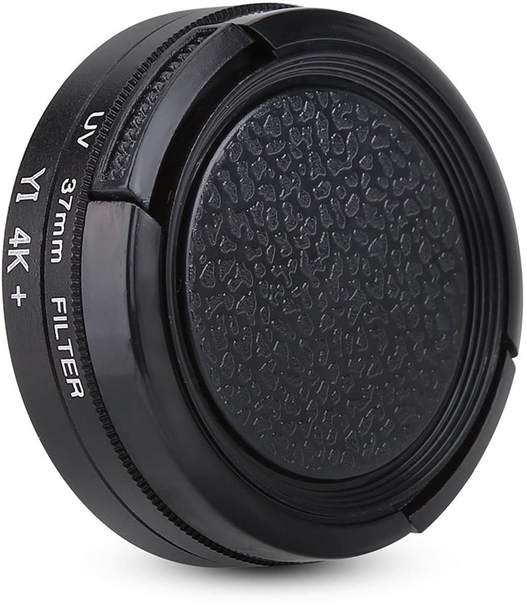 Dailygoody - 37 Mm Cameralensfilterset - UV-lensfilter met Beschermende Lensdop - Hoogwaardige Filterset - Geschikt voor Actiesportcamera's - Ideaal v..