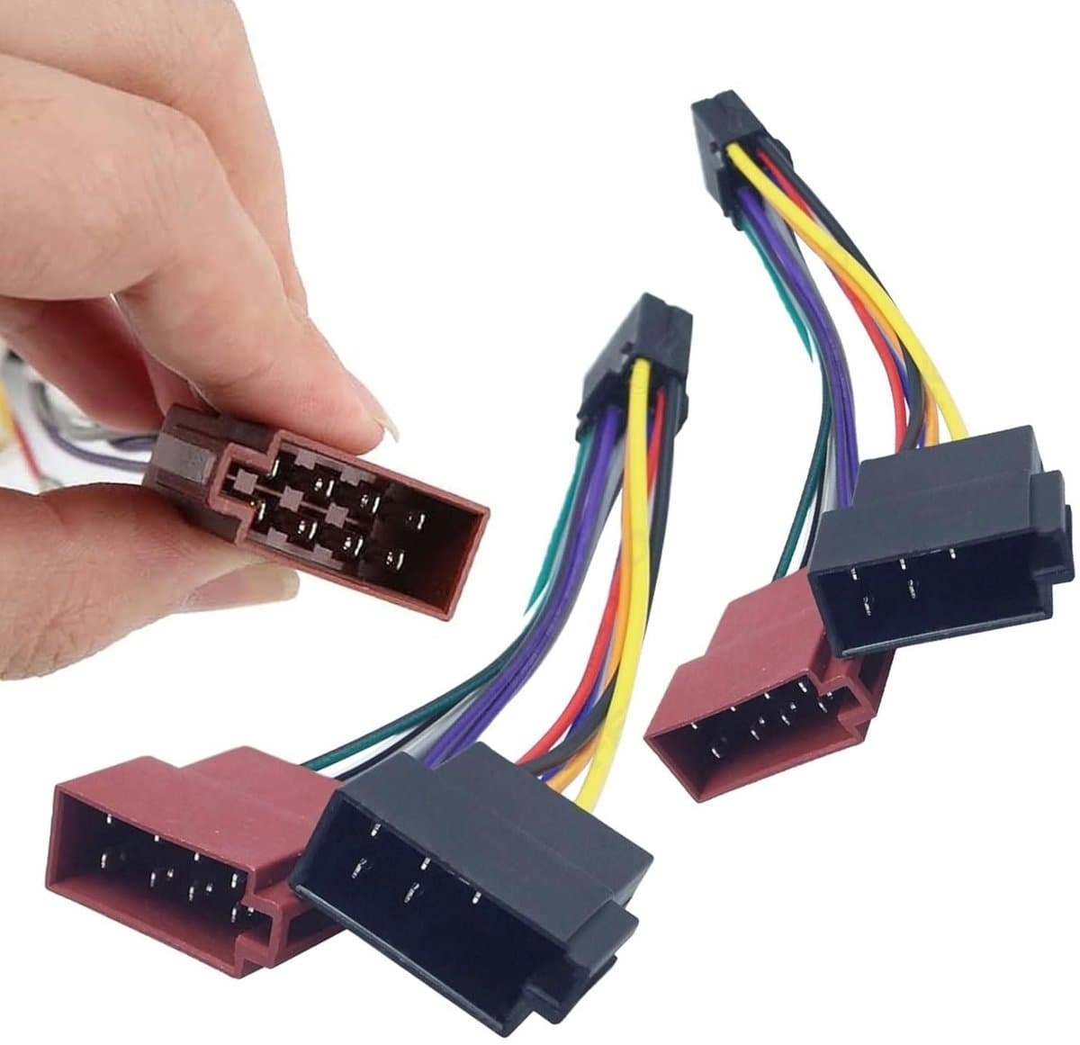 Allecto - 16-polige ISO radio adapter - Geschikt voor aftermarket stereo - Eenvoudige installatie - Compatibel met diverse modellen - Geluidsverbet...