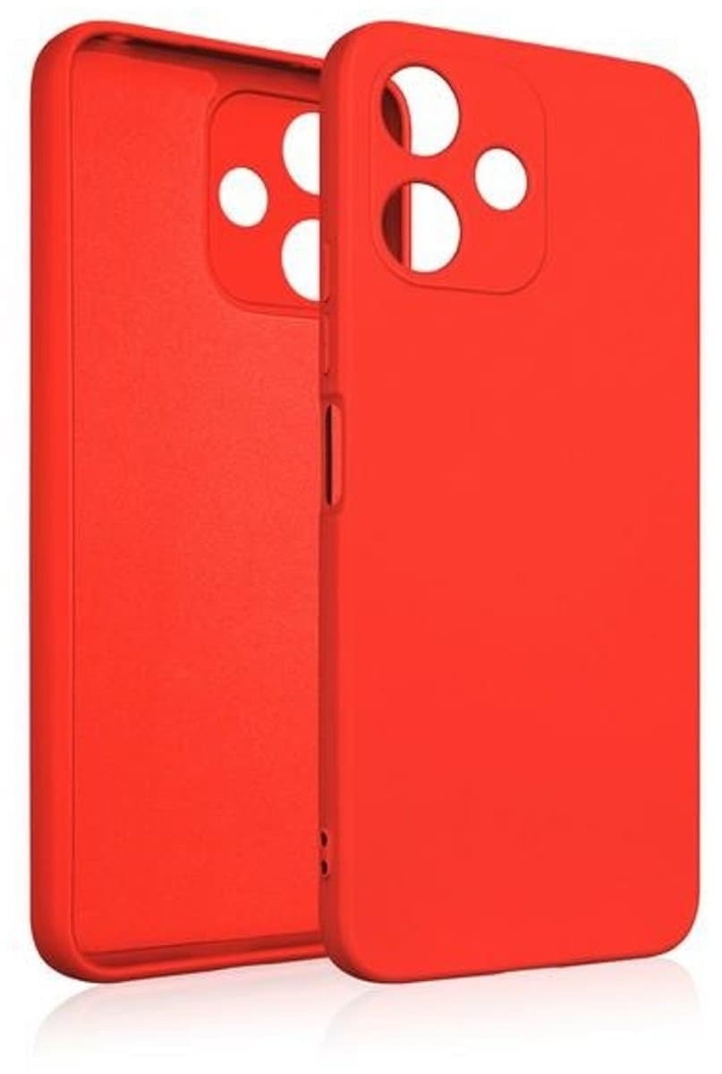 Beline Siliconen Hoesje Xiaomi Redmi 12 rood/rood