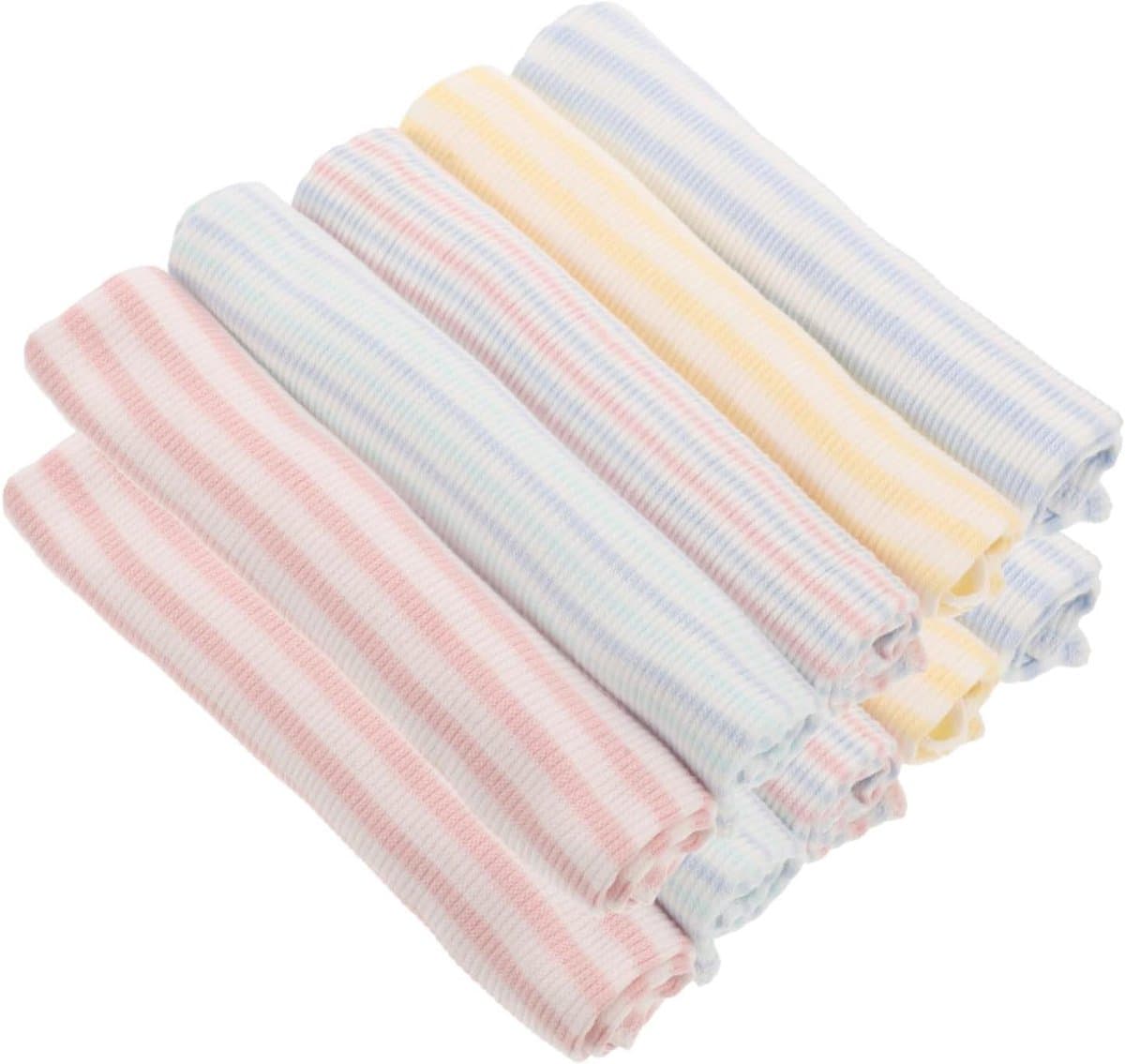 Baby Buikbanden - Buikband Baby - Comfort Baby - Ademend Katoen - 10 Stuks - Diverse kleuren