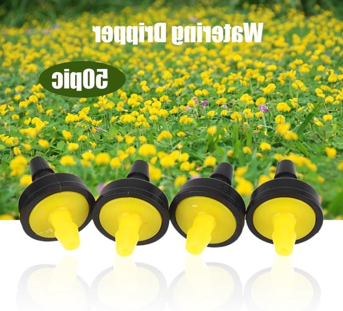 Druppelaars - Bevloeiing - Planten Water Geven - Drukgecompenseerd - 50 Stuks - Willekeurig