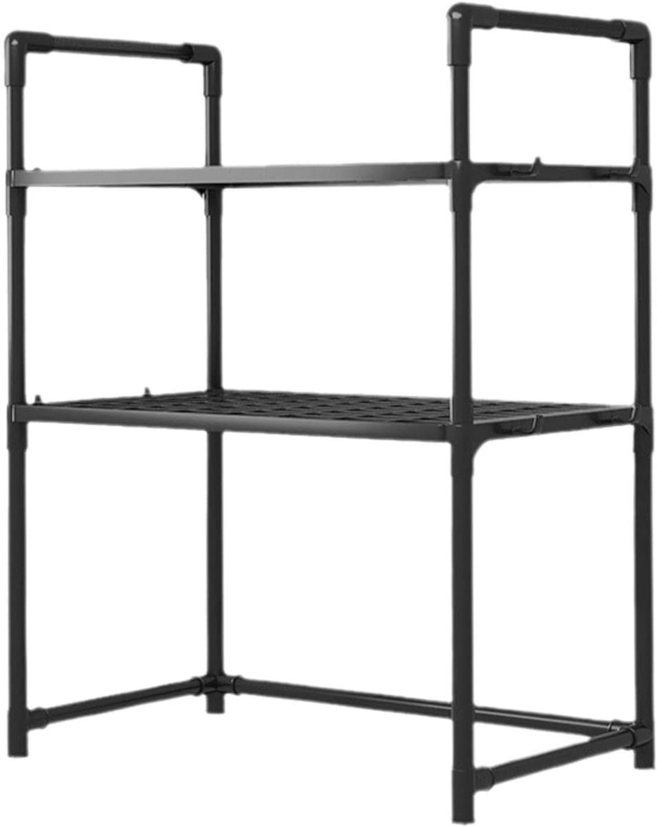 Magnetron Standaard - Keuken Plank - Keuken Opbergen - Ruimte Benutting - 7 x 31 cm - Zwart