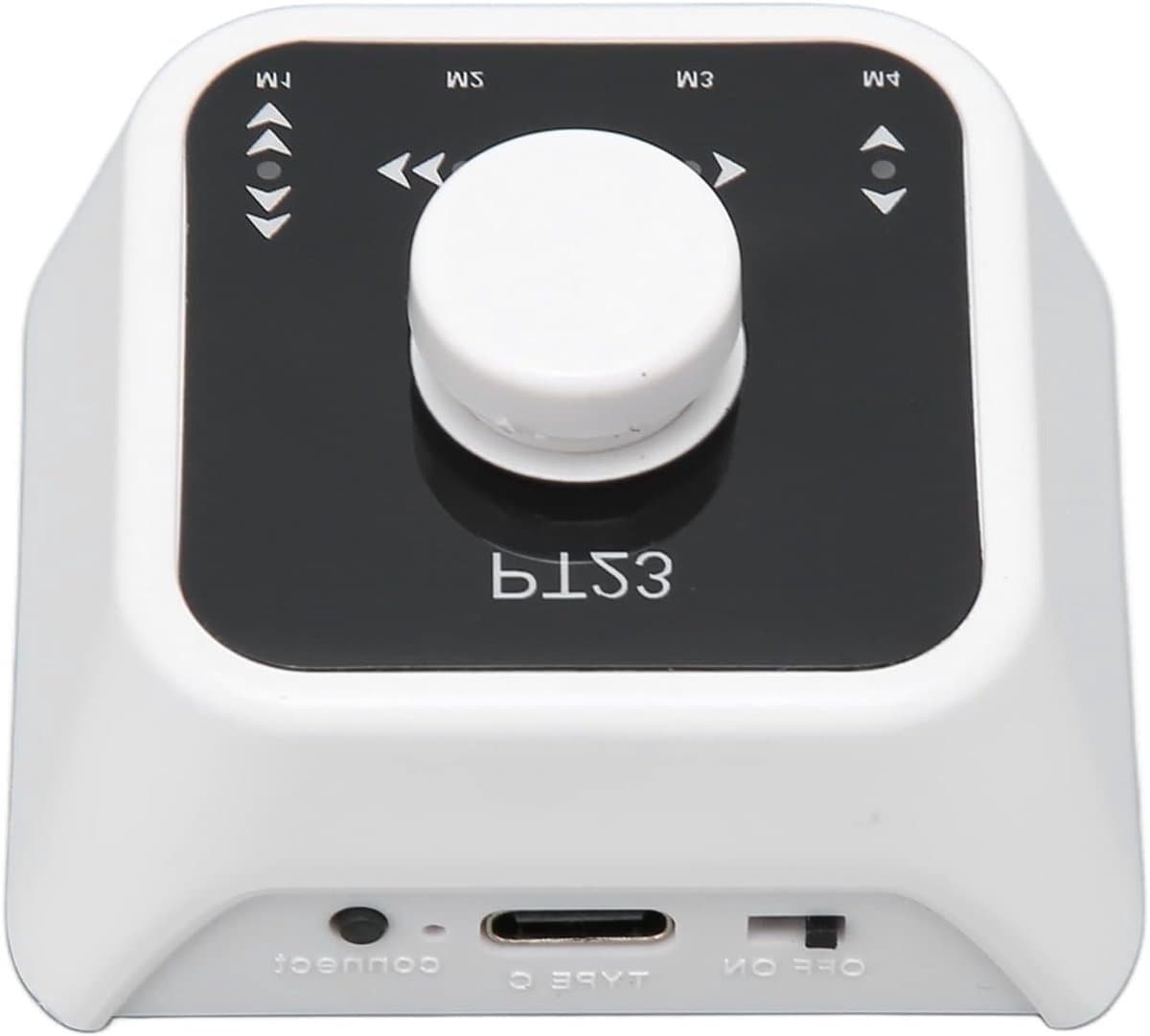 Draadloos Bluetooth Bladzijde Omzetter Voetpedaal voor Tablets en Smartphones, Oplaadbaar en Compact Design voor Muziekgebruik