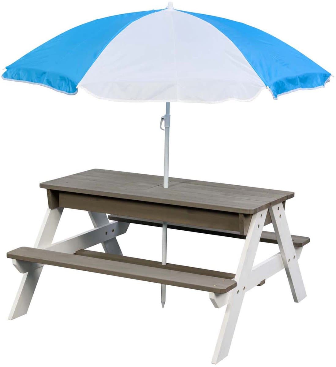 Swingking Kinderpicknicktafel Waterfun met Parasol.