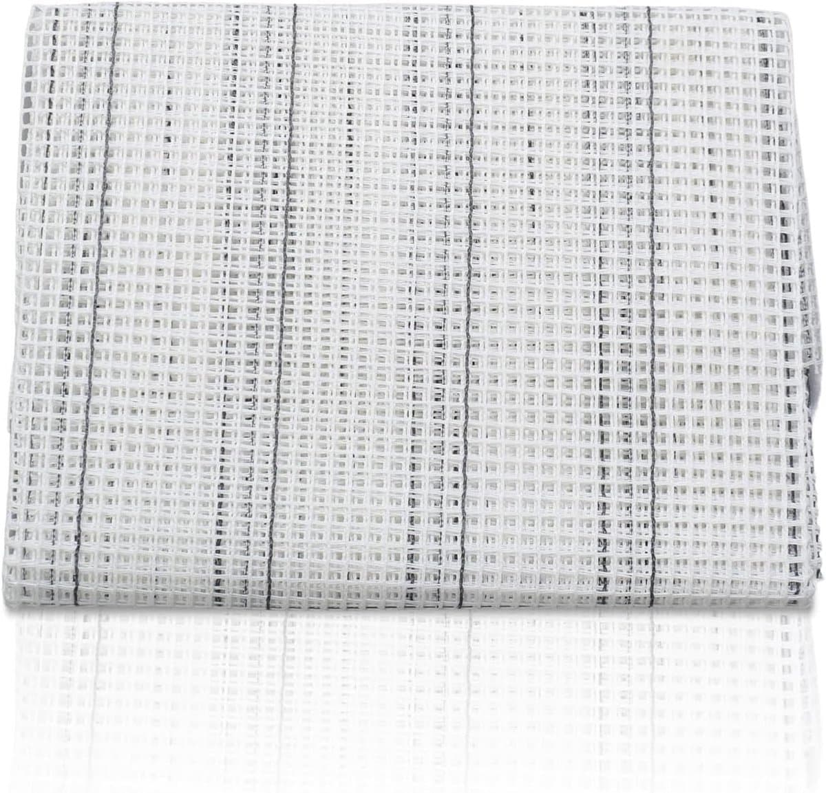 Lege Latch Hook Canvas voor DIY Projecten, Mesh Canvas Bladen voor Creatieve Handwerken (50x100cm)