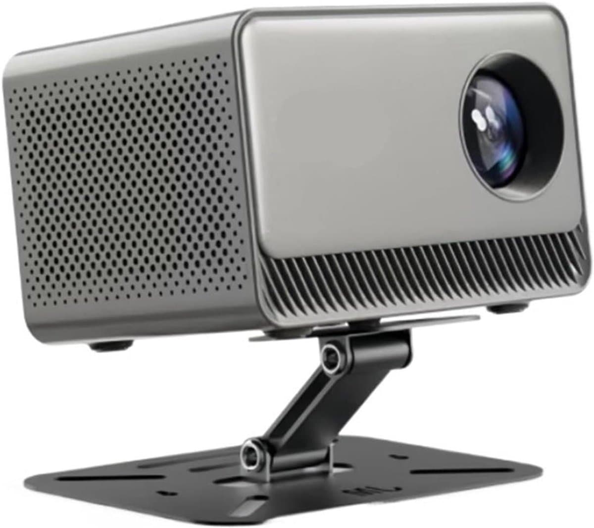 Projector Standaard - Opvouwbare Beugel - Thuisbioscoop Creëren - Traploos Verstelbaar - 12x16x8cm - Zwart