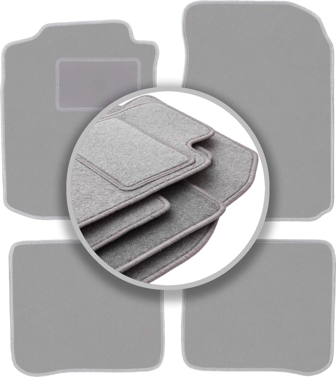 Grijze automatten voor: Toyota Corolla E11 hatchback (1997-2001)