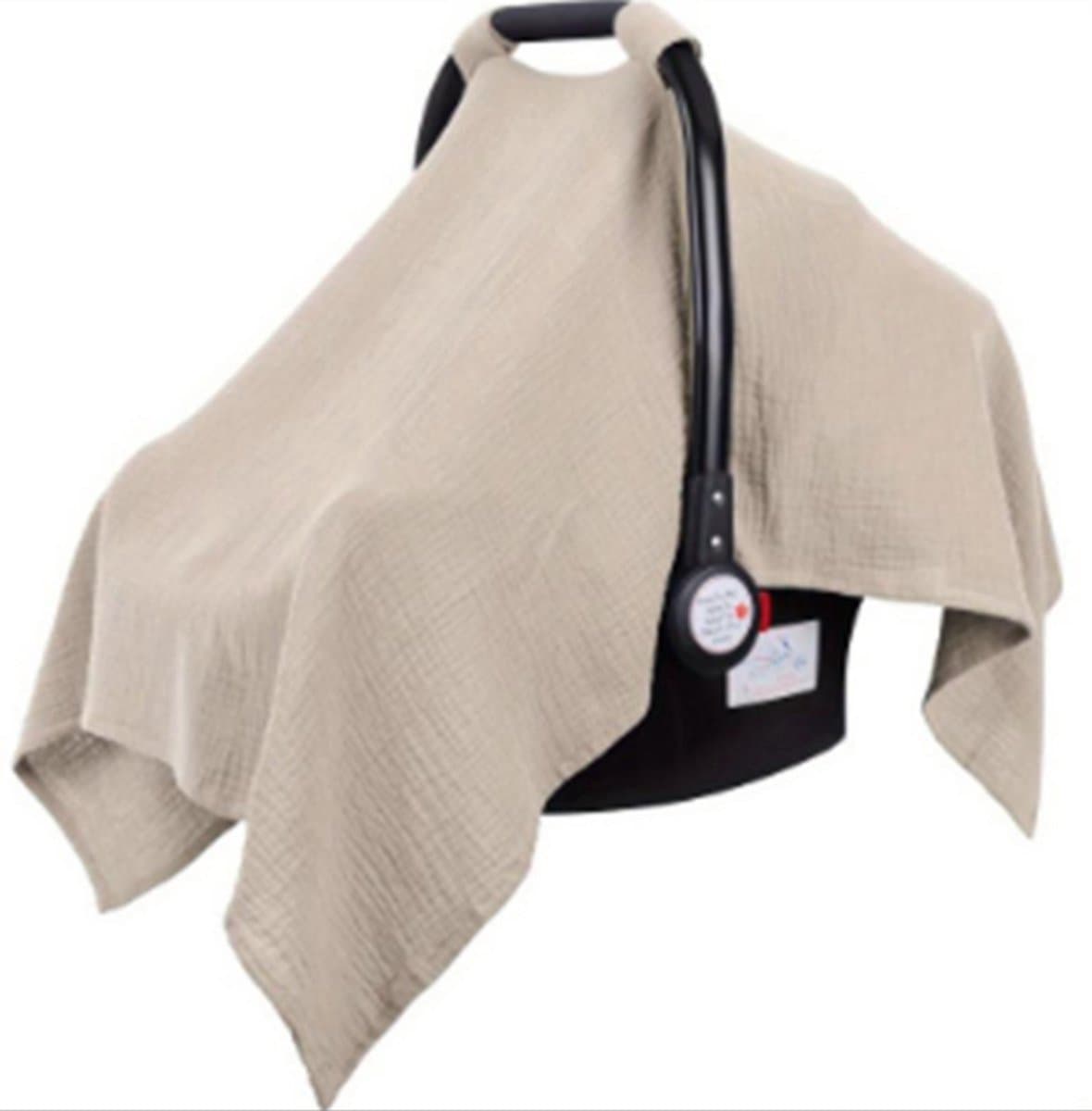 Hydrofiele UV Zonnedoek Maxi Cosi - Zonnescherm - Zandkleur