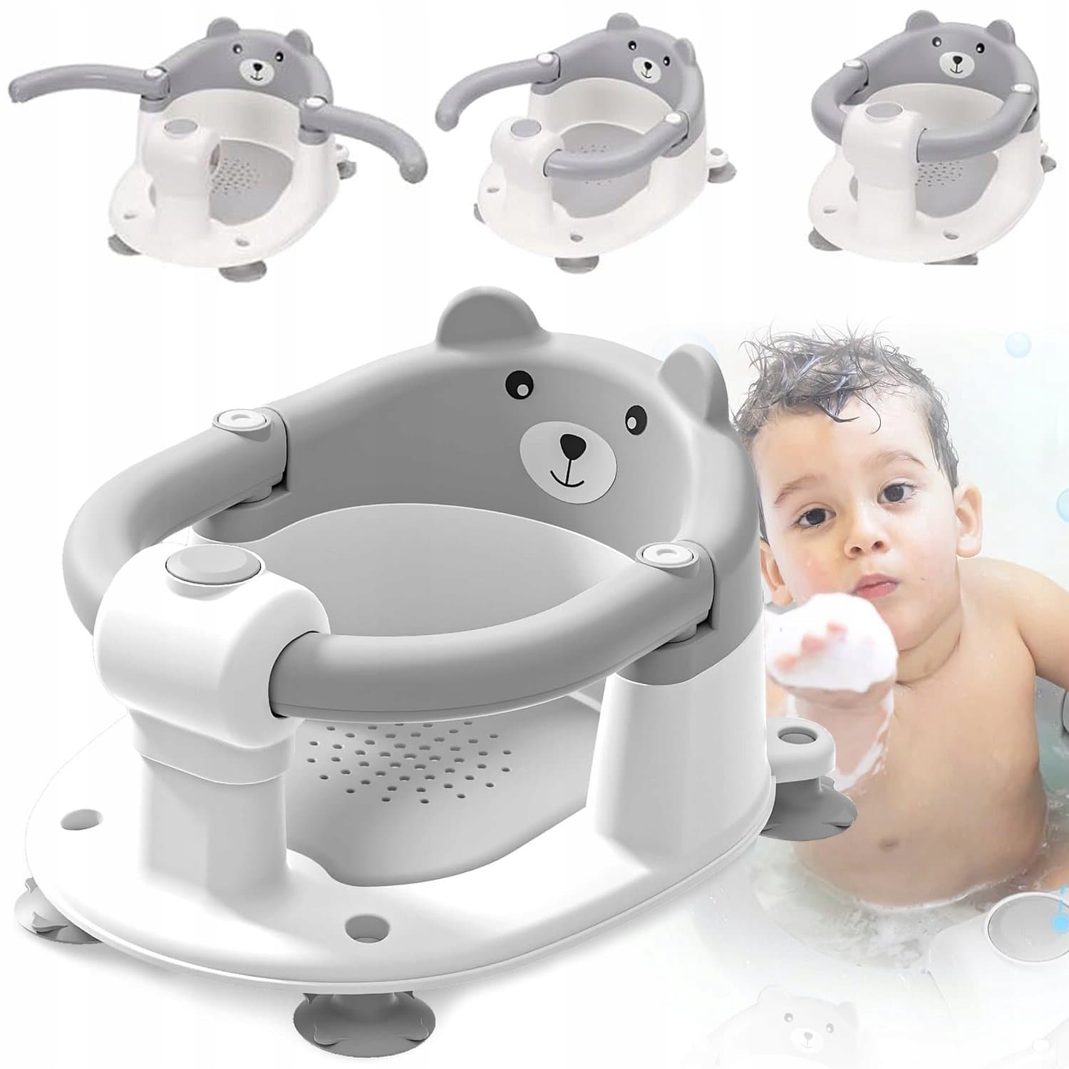 Baby Badstoel Antislip - Veilig en Comfortabel Vanaf 6 Maanden