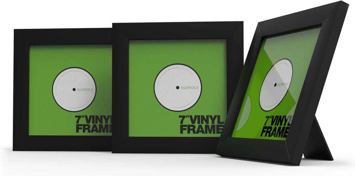 Glorious Vinyl Frame Set 7'' (Black) - Vinyl box