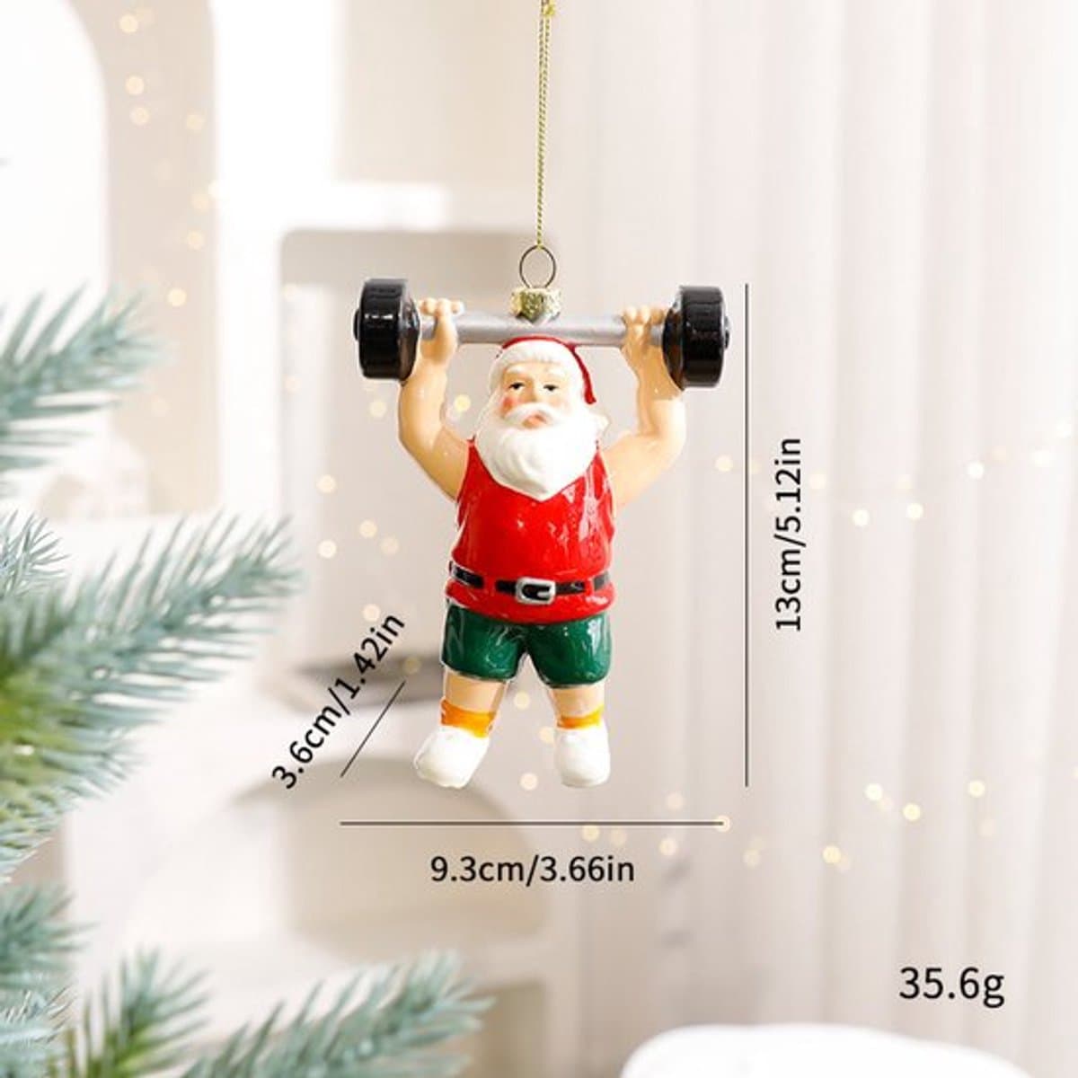 Zelfgemaakte kerstversieringen voor senioren - Kerstversieringen en ornamenten - senioren - gewichtheffen
