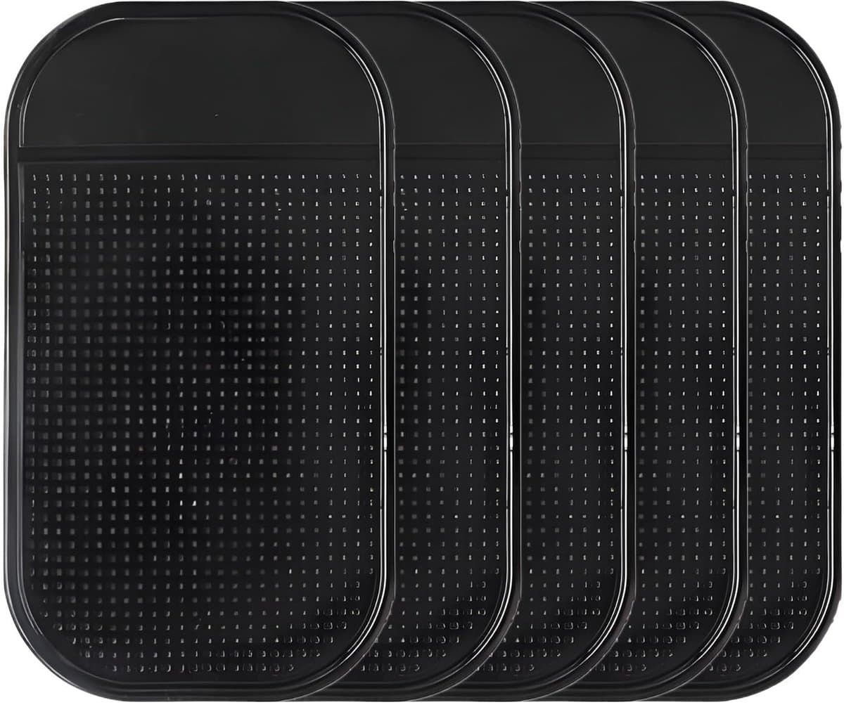Dashboardmat Antislip - 5 Stuks - Zacht Siliconenmateriaal - Wasbaar - Sterke Hechting - Universeel Voor Alle Voertuigen - Antislipmat